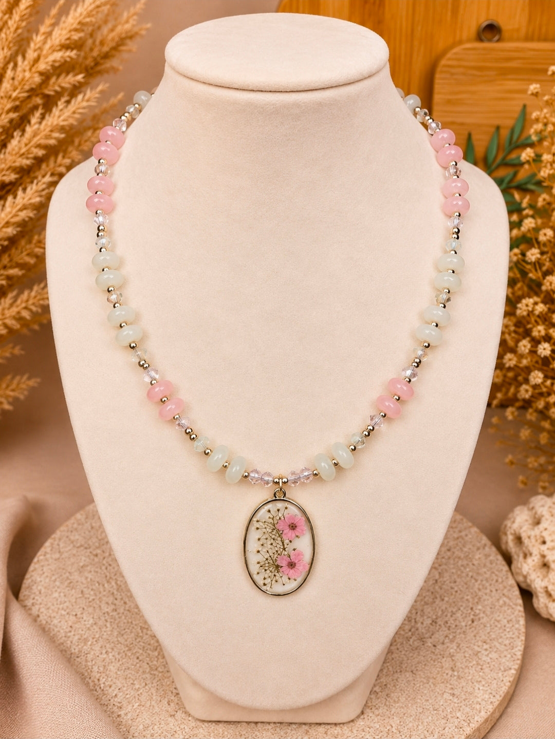 Blushing Blooms Necklace